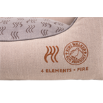 Rozkladacia pohovka Kiwi Walker 4elements Fire, tehlovo červená, 40 x 21 x 60 cm, veľkosť S