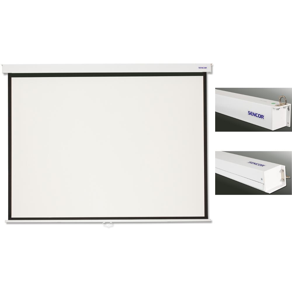 Ručné premietacie plátno Sencor SMS N203W, 203 x 127 cm
