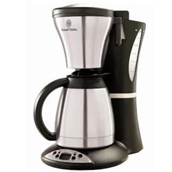 RUSSELL HOBBS Stylo Digital Coffee Maker, Kávovar z nerez oceli s termokonví a programovatelným časovačem