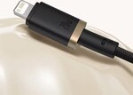Rýchlonabíjací kábel Baseus Dura USB-C/Lightning 1 m, 20 W, čierno-zlatý