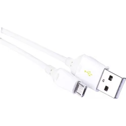 Rychlonabíjecí/datový kabel USB-A 2.0 / microUSB 2.0, Quick Charge, 1m, bílý