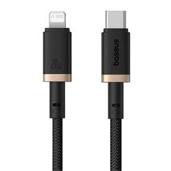 Rychlonabíjecí kabel Baseus Dura USB/Lightning 1m 20W černo zlatý