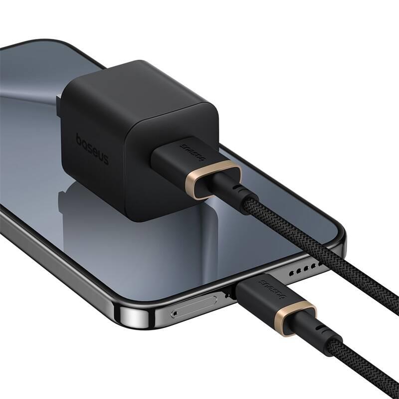 Rychlonabíjecí kabel Baseus Dura USB/USB-C 2m 60W černo zlatý