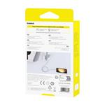 Rychlonabíjecí kabel Baseus Silky USB/USB-C 1m 100W bílý