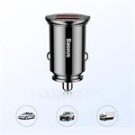 Rychlonabíječka do auta Baseus 2xUSB QC3.0 30W černá