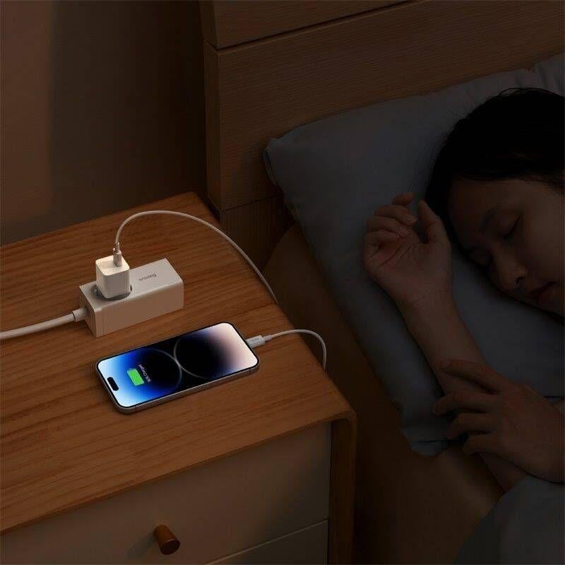 Rychlonabíječka do sítě Baseus GaN5 Mini 20W EU bílá