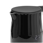 Rychlovarná konvice Huslog 1,7l nerezová s displejem černá