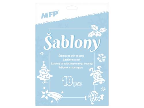 Šablóny na sneh v spreji 10motifs