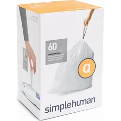 Sáčky do odpadkového koše 50-65 L, Simplehuman typ Q zatahovací, 3 x 20 ks ( 60 sáčků )