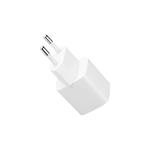 Sada mini sieťovej nabíjačky FIXED s výstupom USB-C a káblom USB-C/Lightning, podpora PD, 1,2 metra, MFI, 30 W, biela