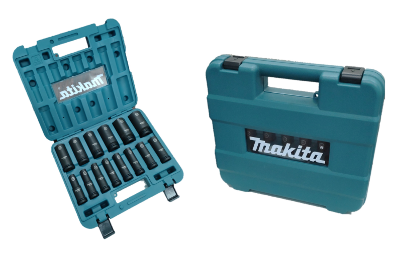 Sada nástrčných kľúčov MAKITA 1/2" IMPACT BLACK 14 ks v