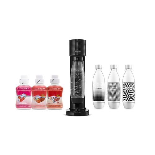 Sada výrobníkov perlivej vody SodaStream GAIA Black FRUIT Pack