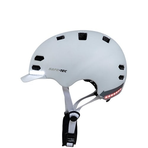 Safe-Tec SK8 White L (58cm - 61cm)
