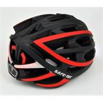 Safe-Tec TYR Black Red L (58cm - 61cm)