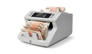 SAFESCAN 2250 automatická počítačka bankovek s možností ověřování ochranných prvků.