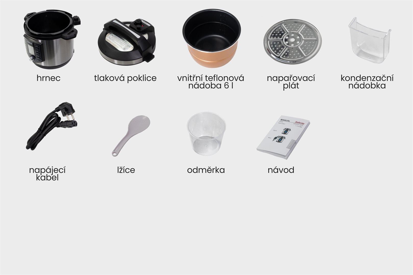Salente Cuco II, multifunkčný hrniec