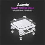 Salente MaxFit, inteligentná osobná diagnostická fitness váha, Bluetooth, biela