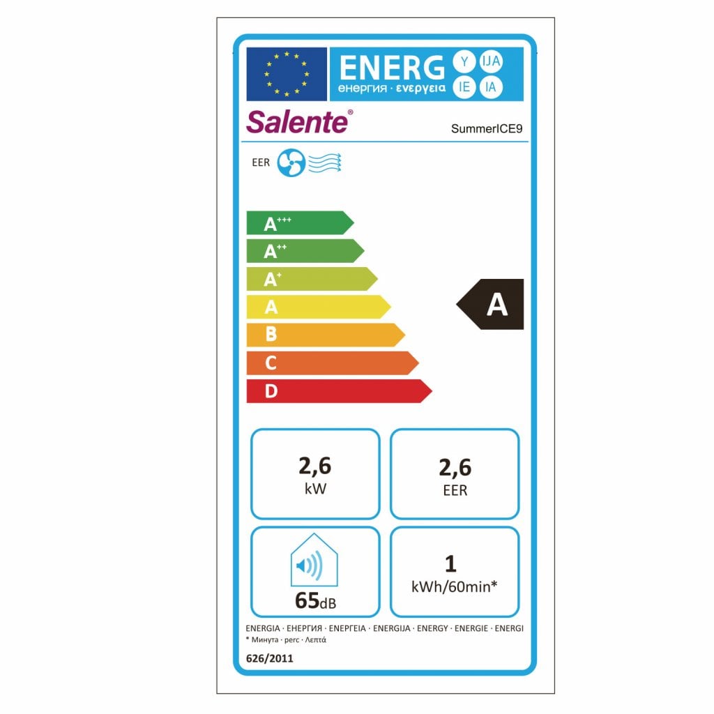 Salente SummerICE9, mobilní klimatizace