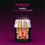 Salente ToastPro, hriankovač, nerezová oceľ, čierny