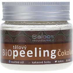 Saloos Čokoláda bio tělový peeling 140 ml