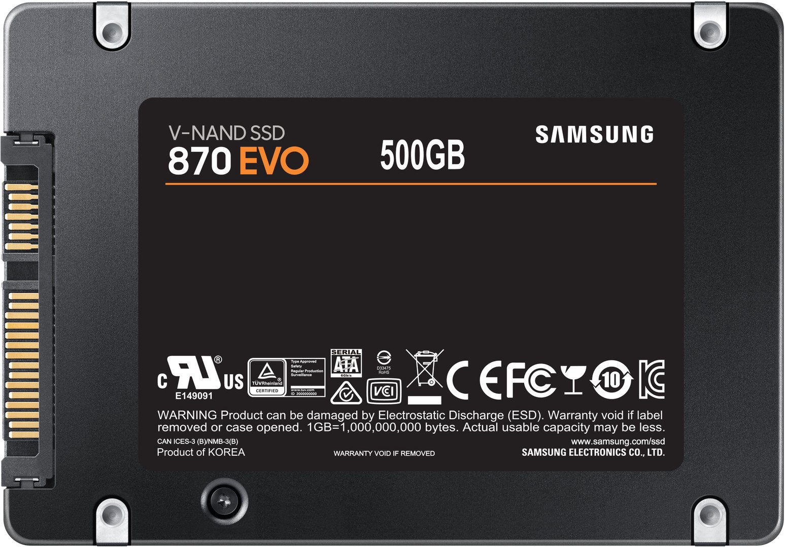 Samsung 870 EVO 500 GB (MZ-77E500B)