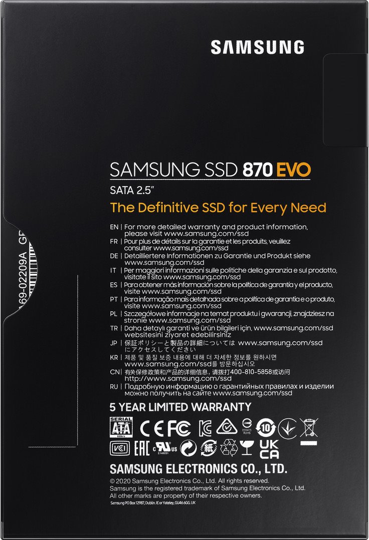 Samsung 870 EVO 500 GB (MZ-77E500B)