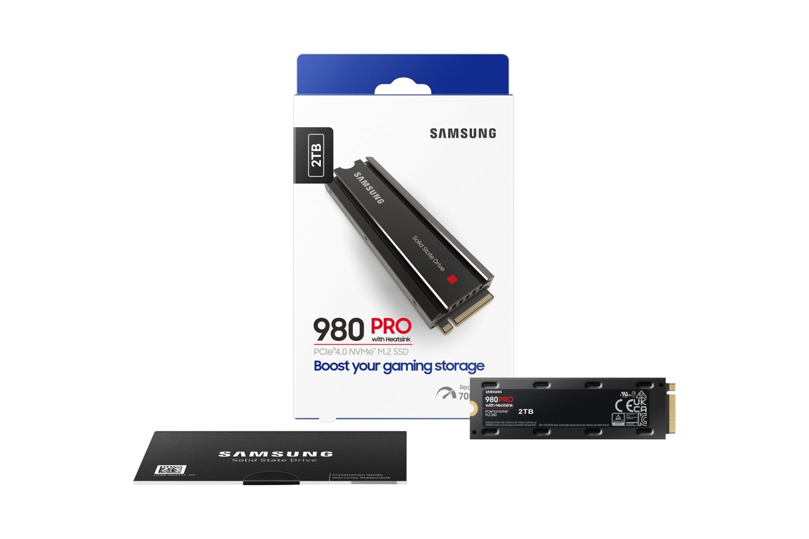 Samsung 980 PRO 2TB NVMe Heatsink MZ-V8P2T0CW