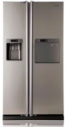 Samsung Americká Chladnička RSJ1KERS, Nerez, 340/179 l, Bar