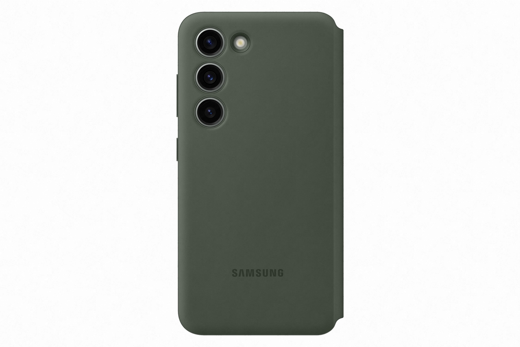 Samsung Flipové puzdro Smart View pre Samsung Galaxy S23+ Khaki