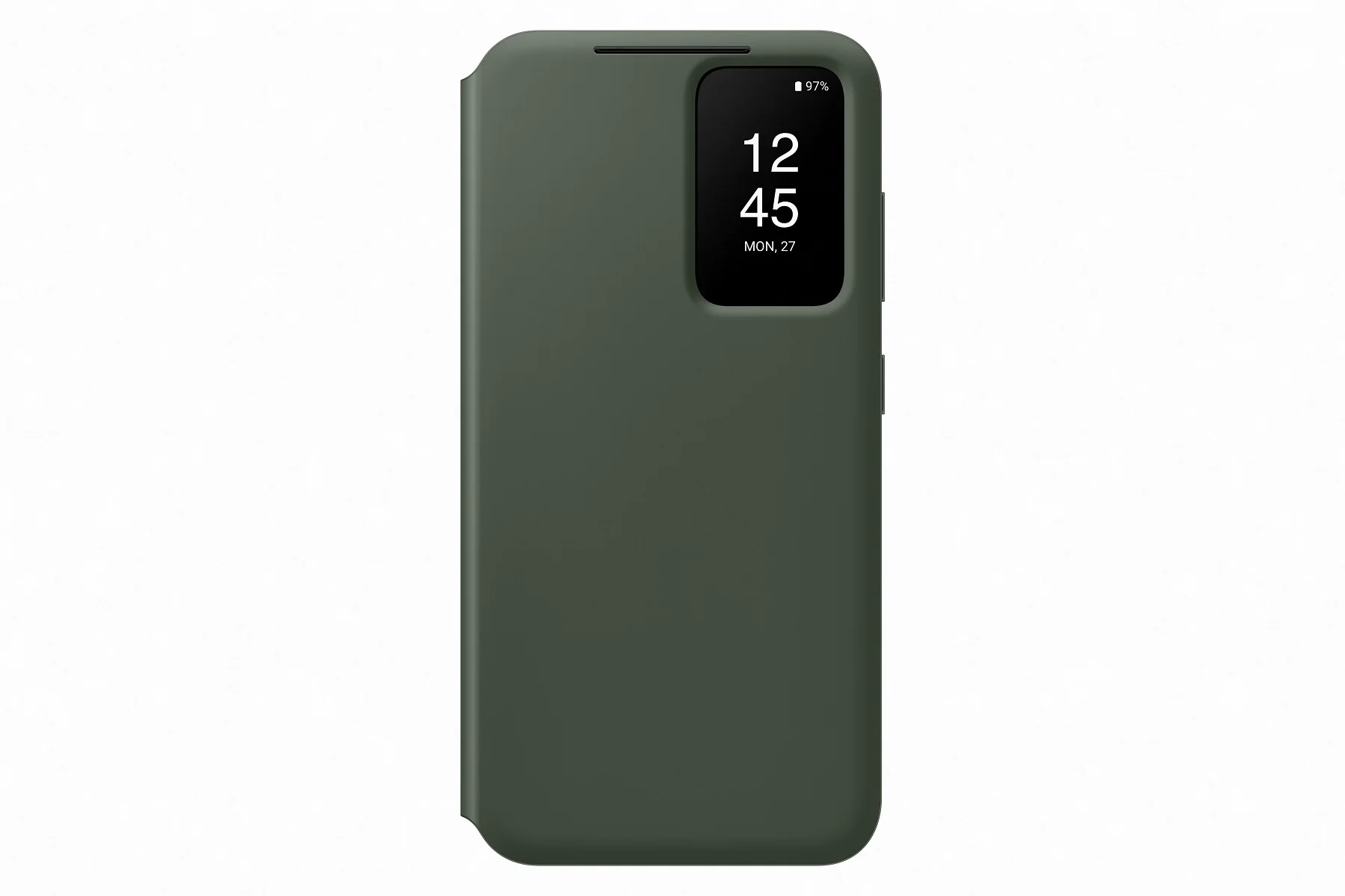 Samsung Flipové puzdro Smart View pre Samsung Galaxy S23 Khaki