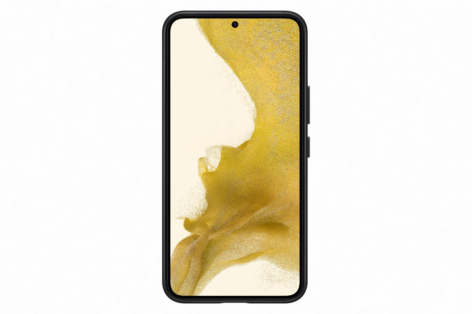 Samsung kožený zadní kryt EF-VS901L pro Galaxy S22 černý