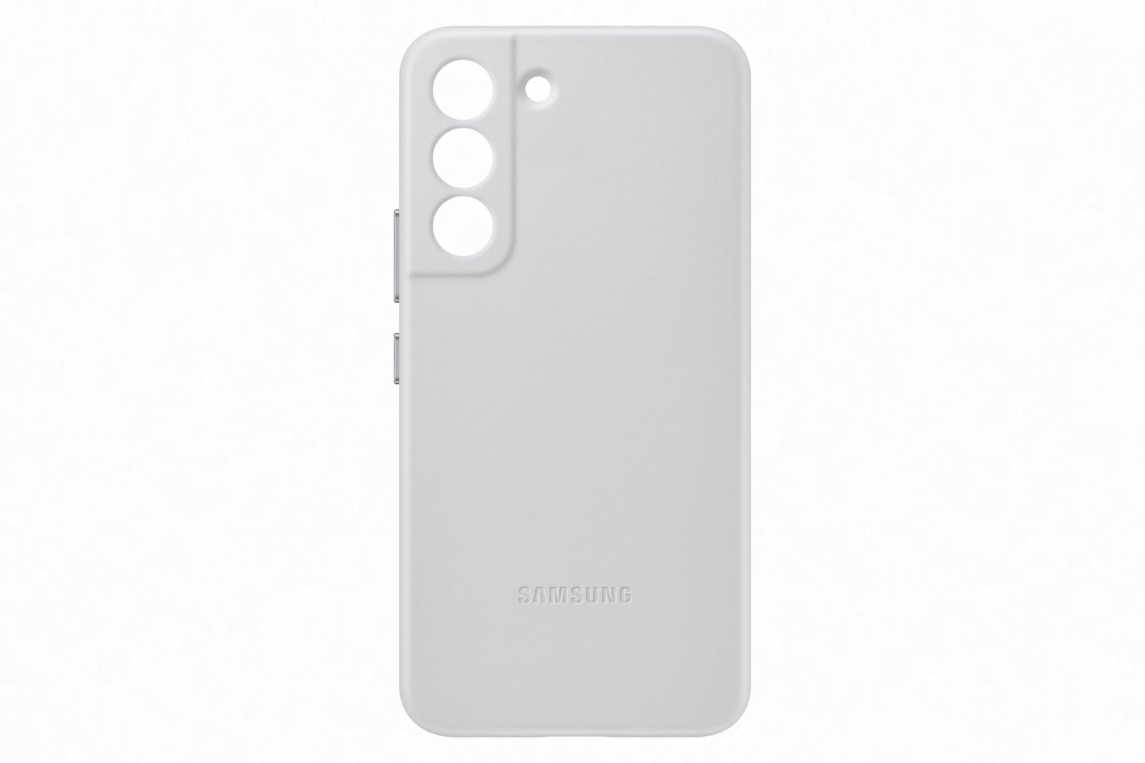 Samsung kožený zadní kryt EF-VS901L pro Galaxy S22 šedý