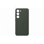 Samsung Kožený zadní kryt pro Samsung Galaxy S23 Green