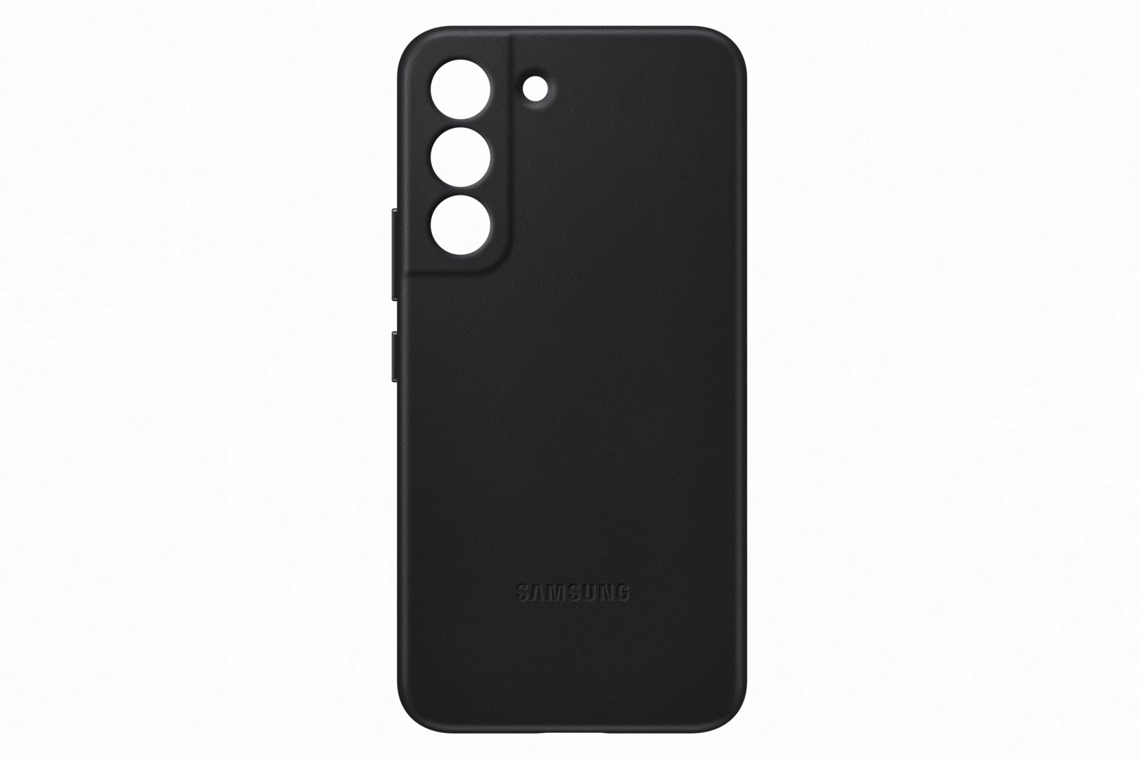 Samsung kožený zadný kryt EF-VS901L pre Galaxy S22 čierny