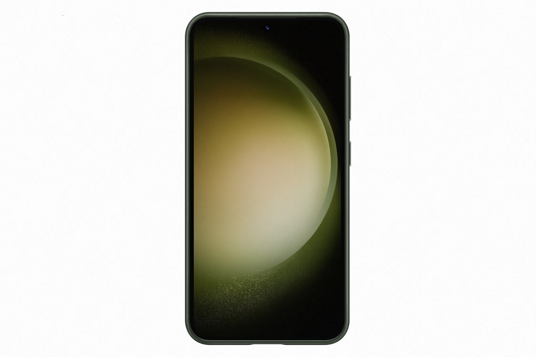 Samsung Kožený zadný kryt pre Samsung Galaxy S23+ Green