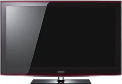 SAMSUNG LCD TV LE40B551, 40"(102 cm),FULL HD, DVB-T/C,MPEG4, design s červeným nádechem