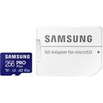 Samsung microSDXC 256GB PRO Plus + SD adaptér