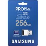 Samsung microSDXC 256GB PRO Plus + USB adaptér