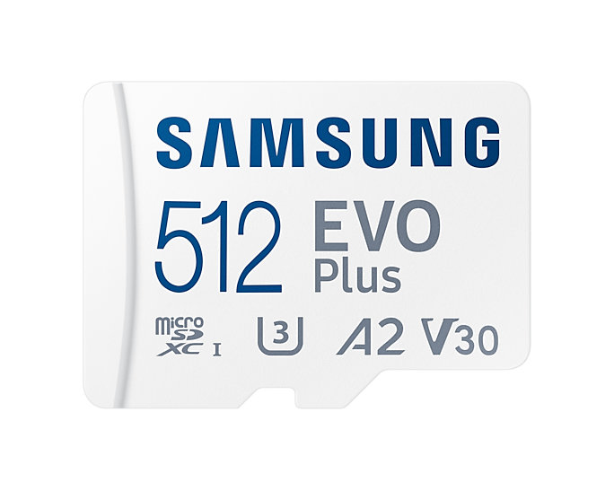 Samsung microSDXC 512GB EVO Plus + SD adaptér