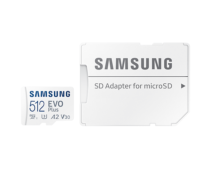 Samsung microSDXC 512GB EVO Plus + SD adaptér MB-MC512KA/EU