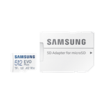 Samsung microSDXC 512GB EVO Plus + SD adaptér