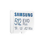 Samsung microSDXC 512GB EVO Plus + SD adaptér