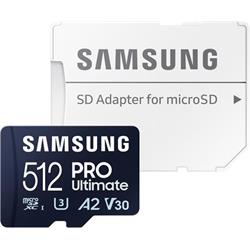 Samsung microSDXC 512GB PRO Ultimate + SD adaptér