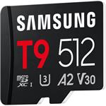 Samsung microSDXC T9 512GB + USB adaptér