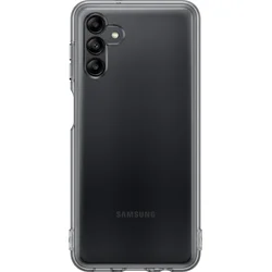 Samsung polopriehľadný zadný kryt Soft Clear pre Galaxy A04s Black