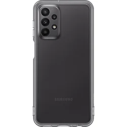Samsung polopriehľadný zadný kryt Soft Clear pre Galaxy A23 5G Black