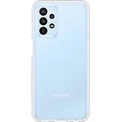 Samsung polopriehľadný zadný kryt Soft Clear pre Galaxy A23 5G transparentný