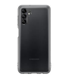 Samsung Poloprůhledný zadní kryt Soft Clear pro Galaxy A04s černý