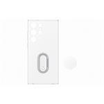Samsung Priehľadný kryt s odnímateľným držiakom na príslušenstvo pre Samsung Galaxy S23 Ultra transparent