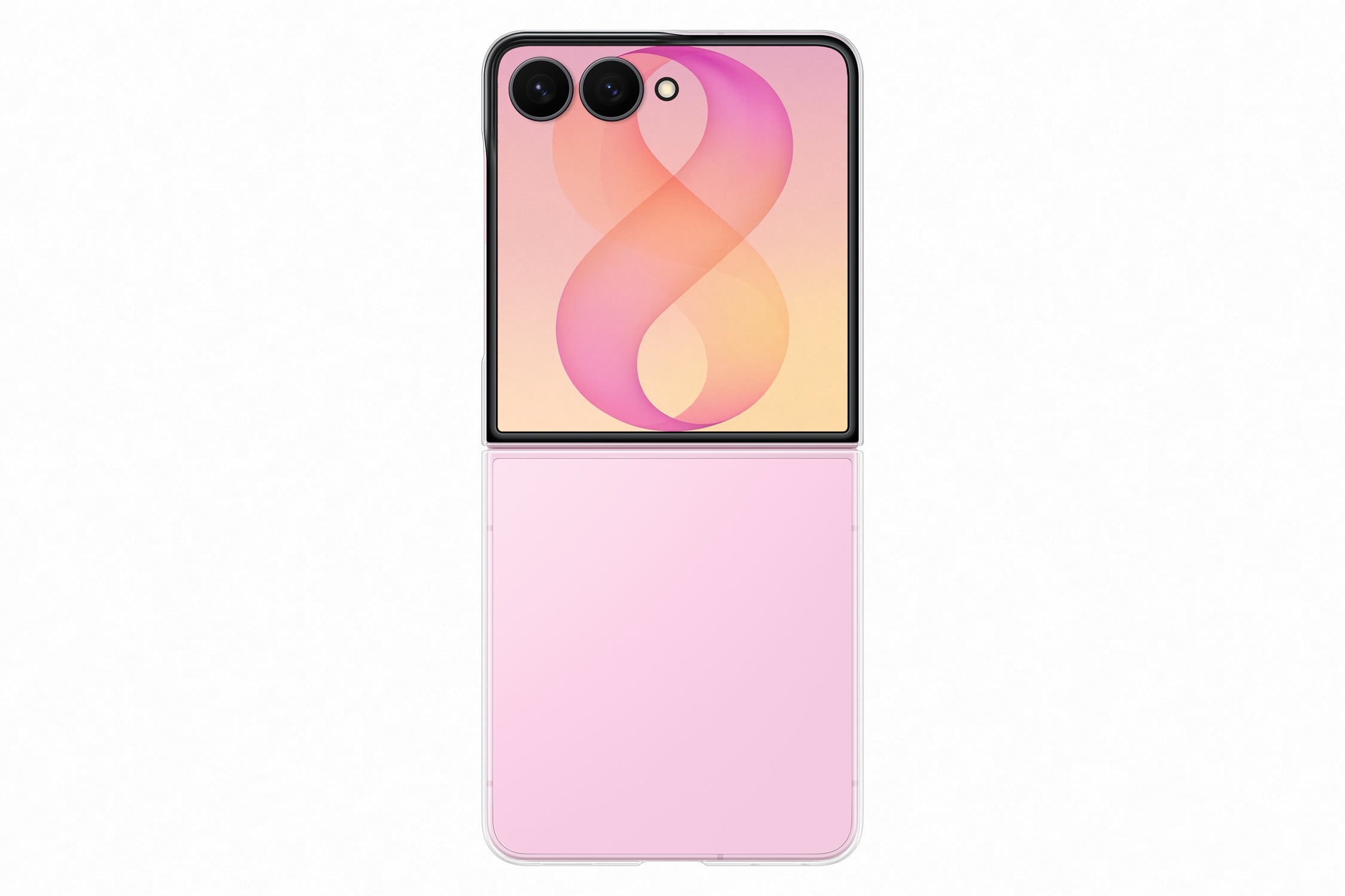 Samsung Průhledný zadní kryt pro Galaxy Z Flip8, transparentní